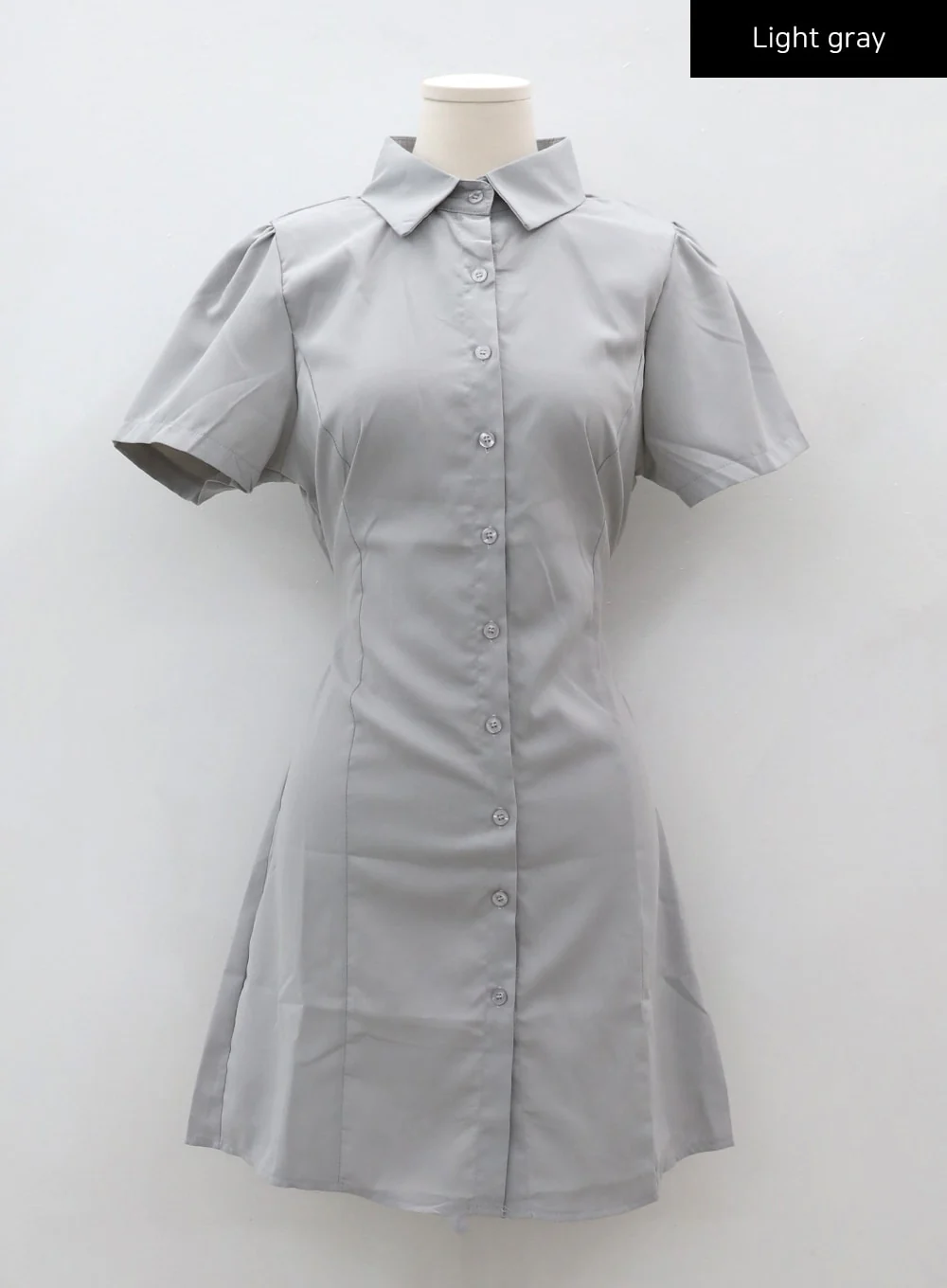 Basic Everyday Shirt Dress CJ22 - Image 15