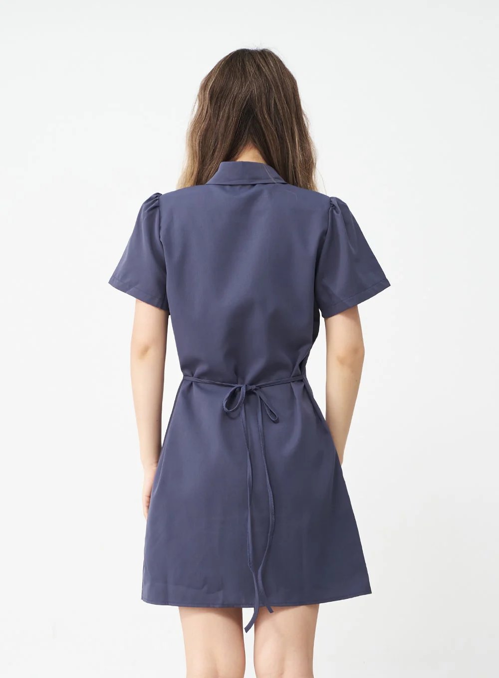 Basic Everyday Shirt Dress CJ22 - Image 6