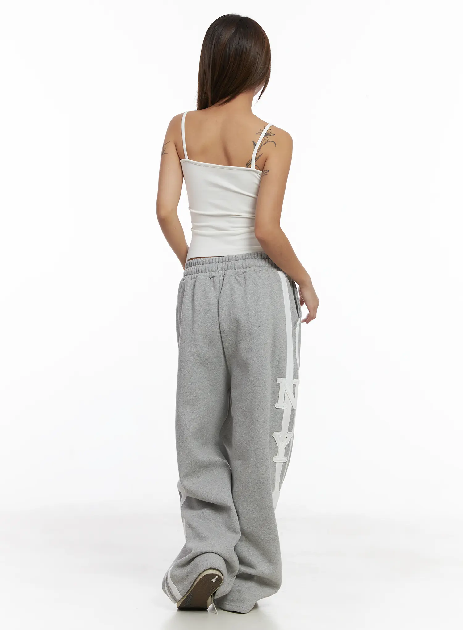 Basic Fleece Crop Tank Top CJ512 - Image 5