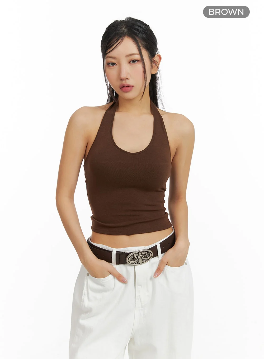 Basic Halter Top CM408 - Image 6