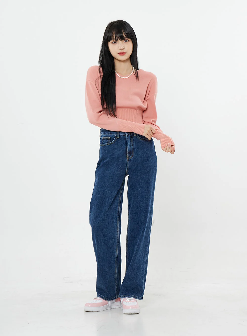 Basic Long Denim Pants BS28 - Image 3