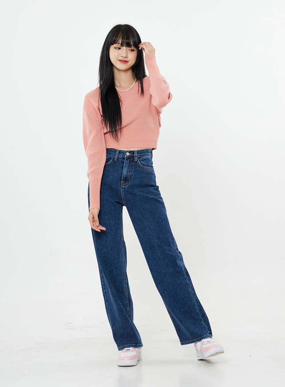 Basic Long Denim Pants BS28 - Image 4