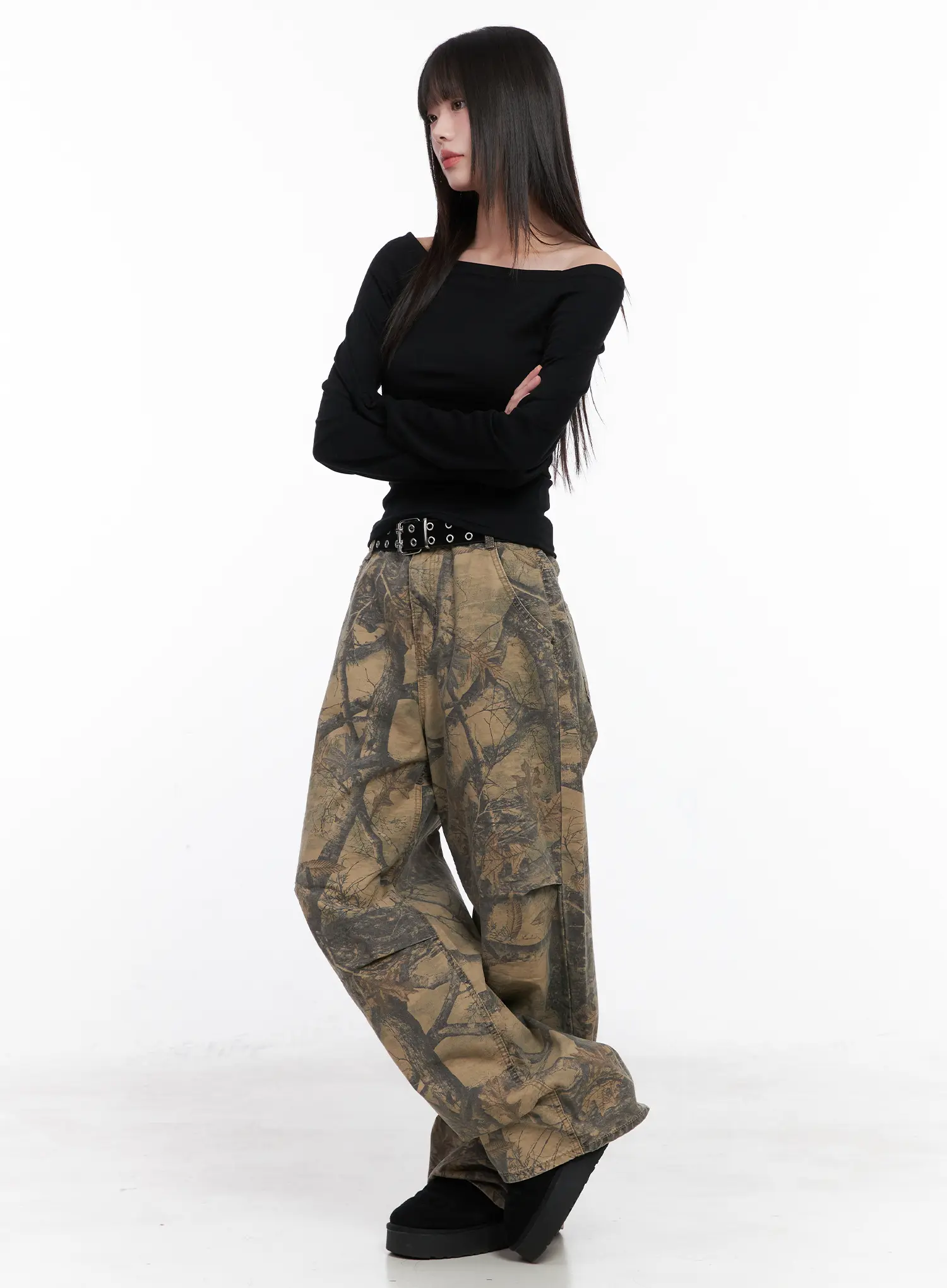 Basic Off-Shoulder Long Sleeve CN510 - Image 7