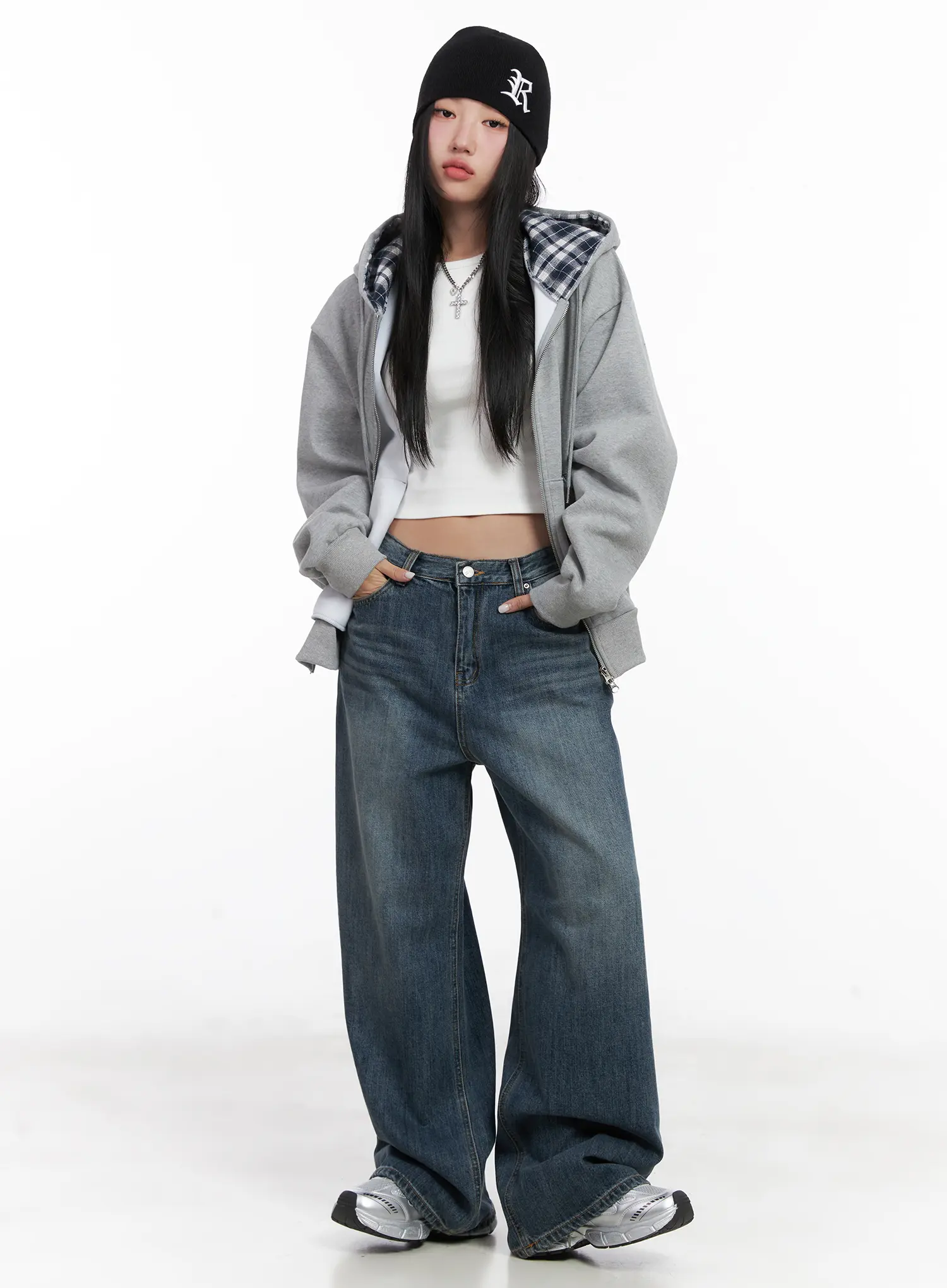 Basic Ribbed Crop Tank Top CN528 - Image 7