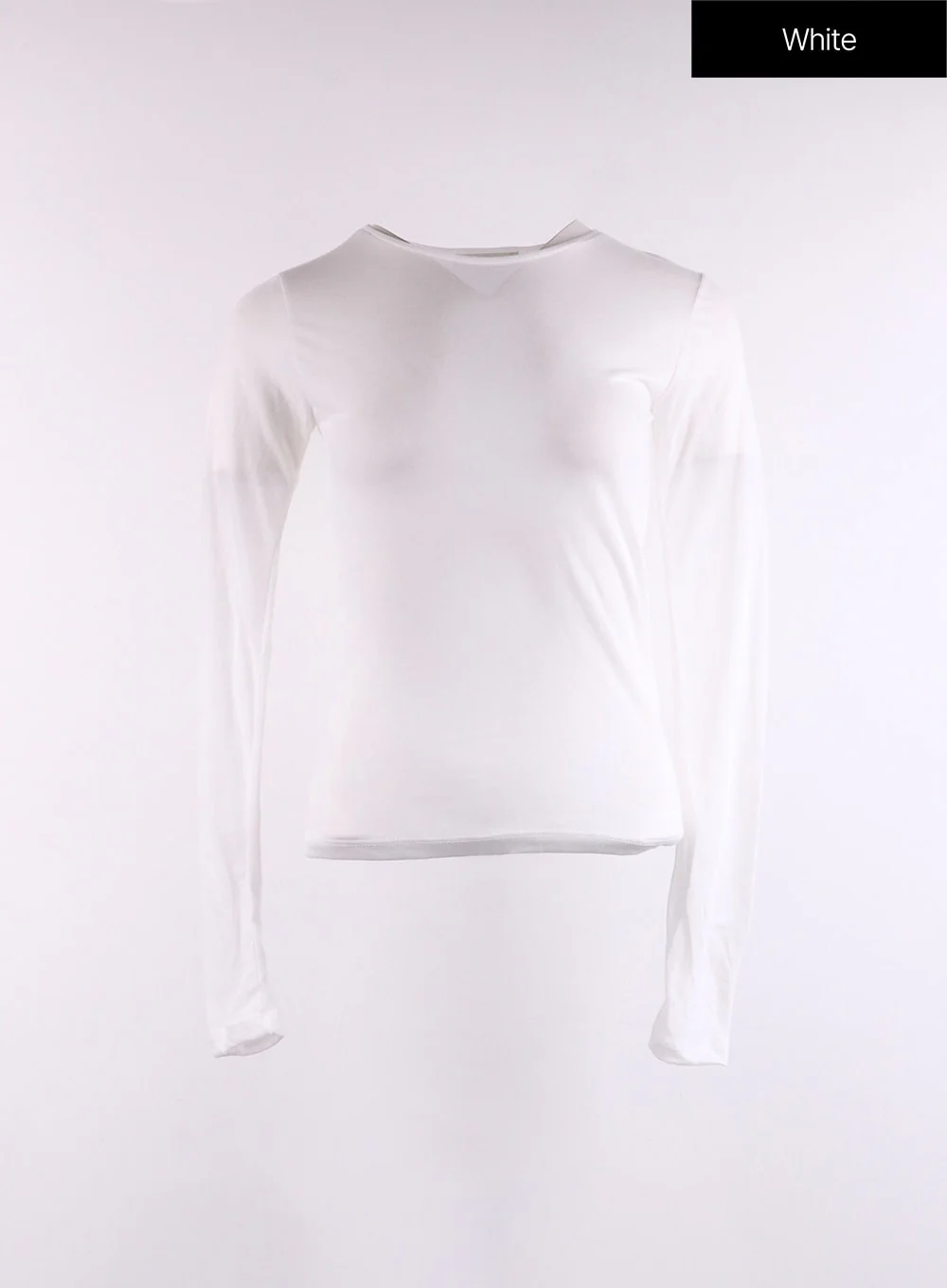 Basic Round Neck Slim Fit Top CJ431 - Image 10