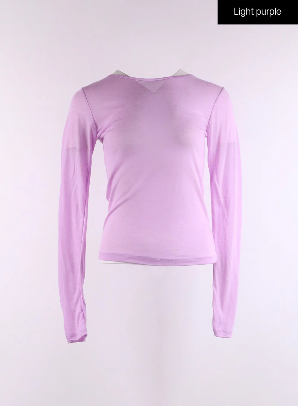 Basic Round Neck Slim Fit Top CJ431 - Image 12