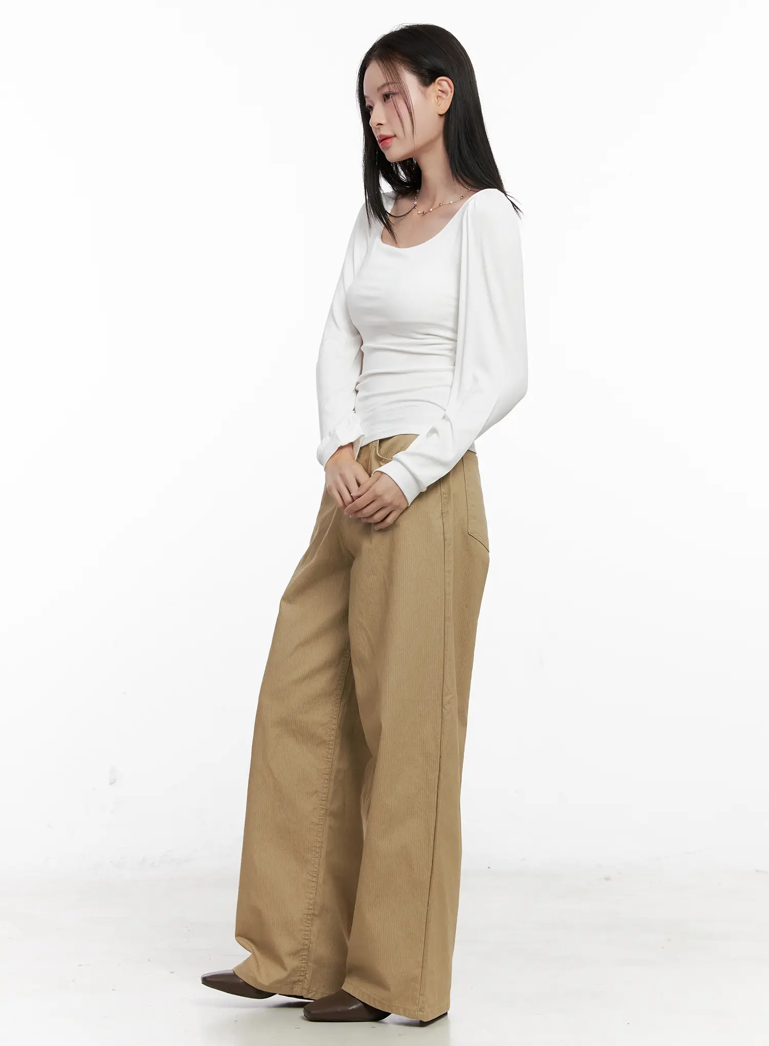 Basic Square Neck Long Sleeve CO531 - Image 8