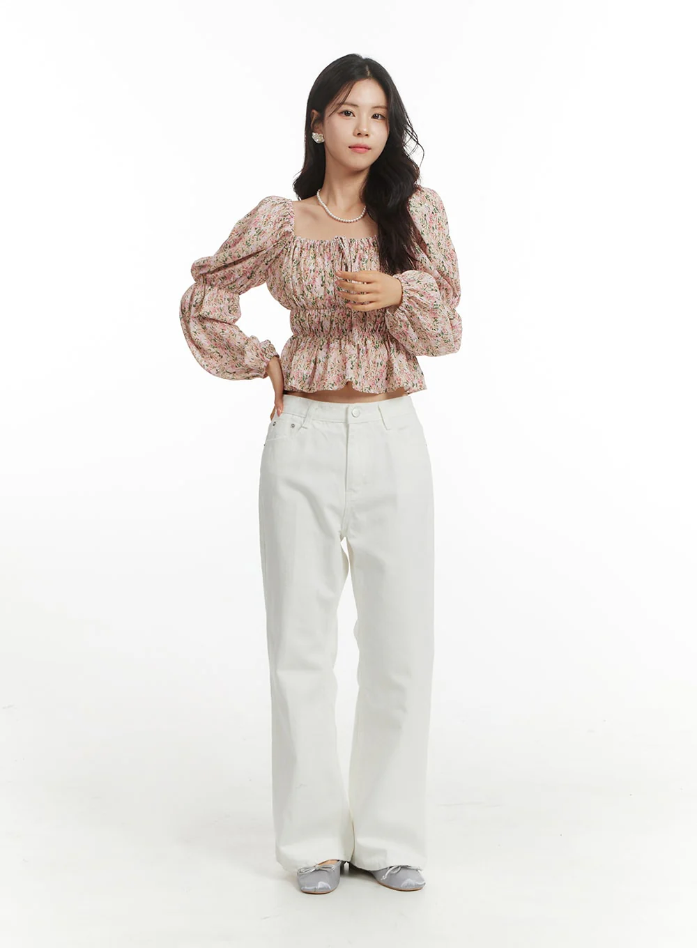 Basic Straight Leg Bootcut Pants OM405 - Image 3