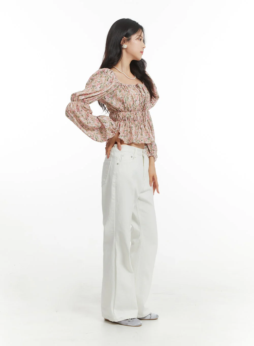 Basic Straight Leg Bootcut Pants OM405 - Image 4