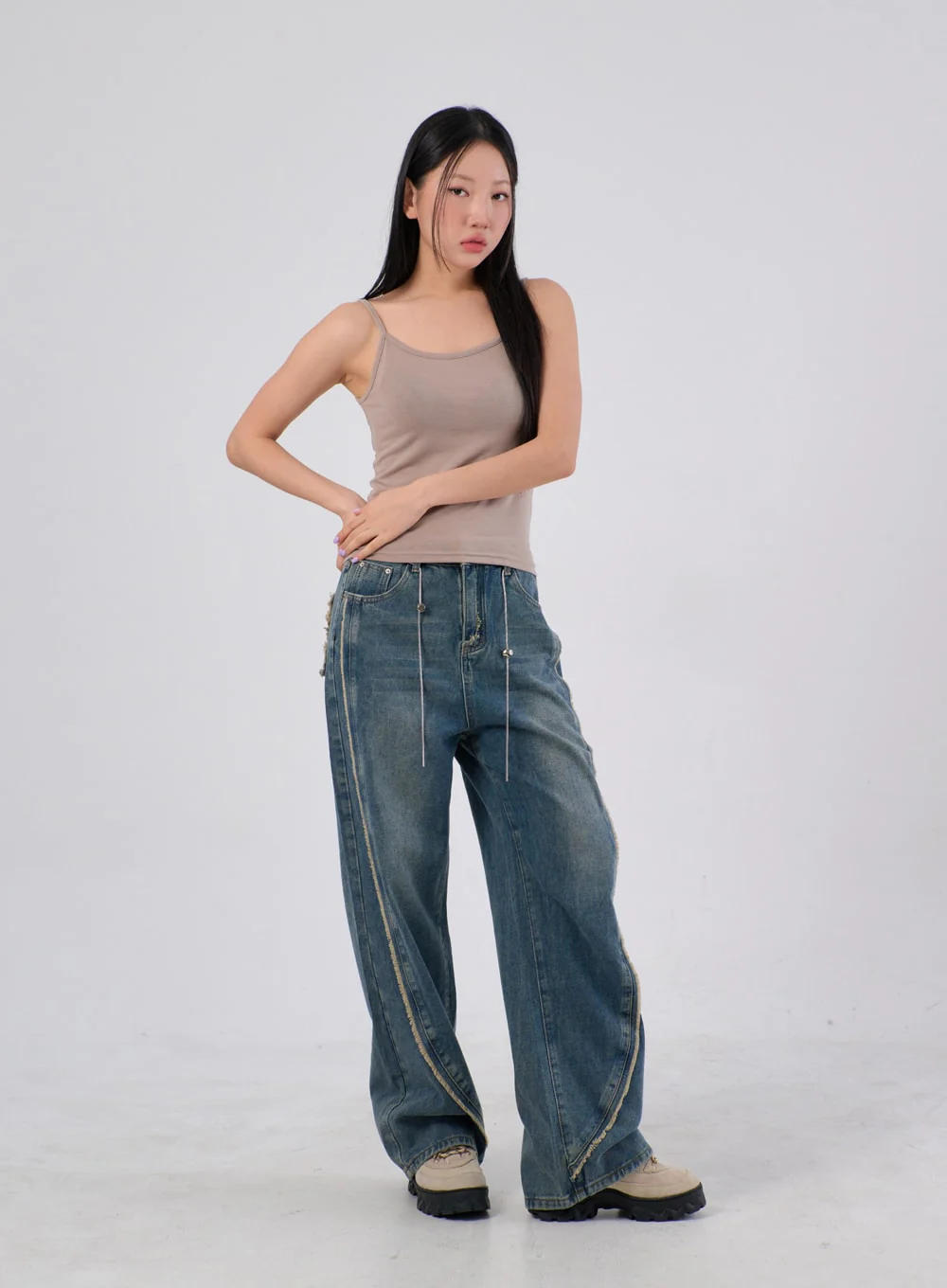 Basic Thin Strap Top IA304 - Image 8