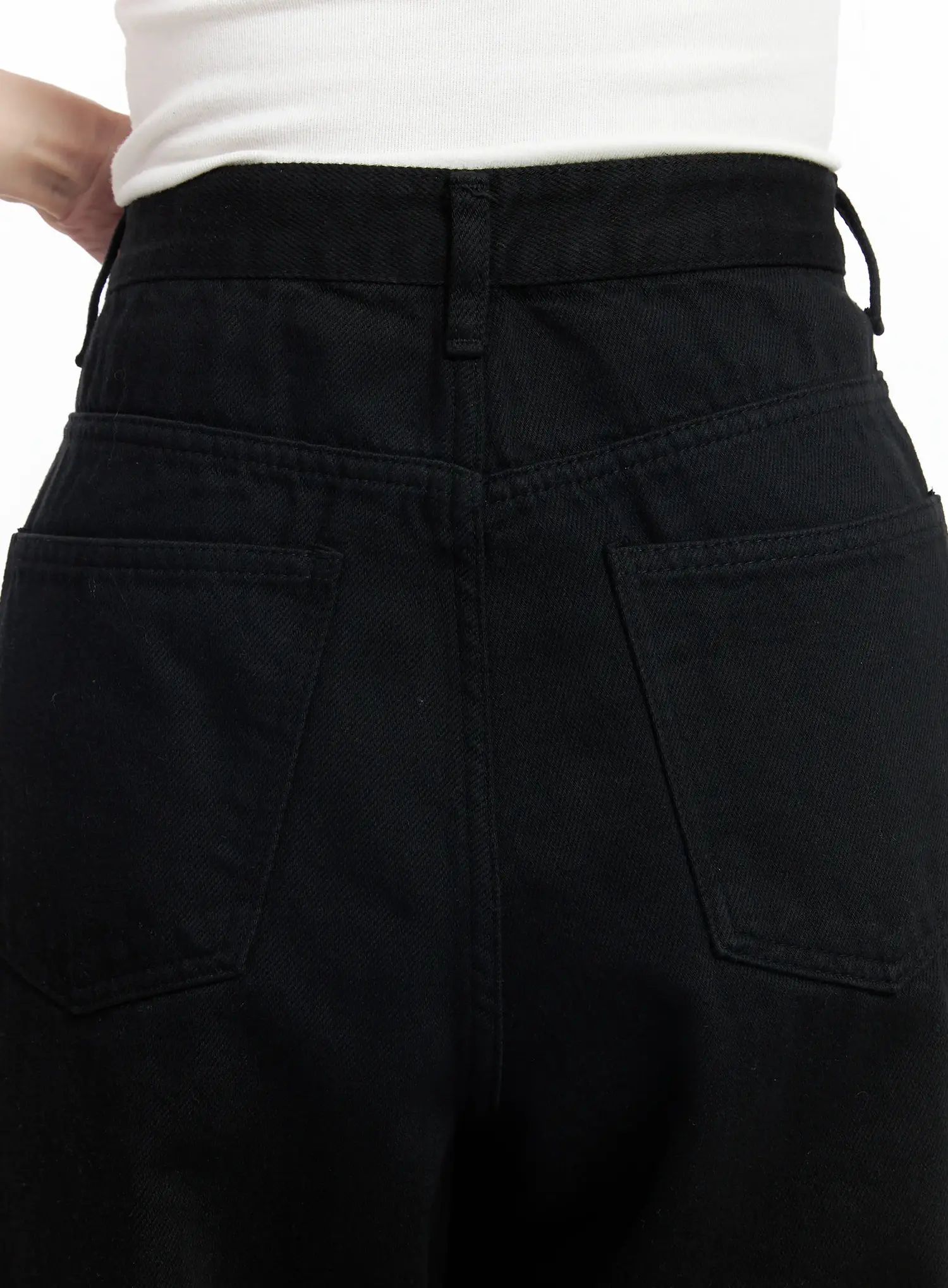 Basic Wide Leg Pants IJ529 - Image 10