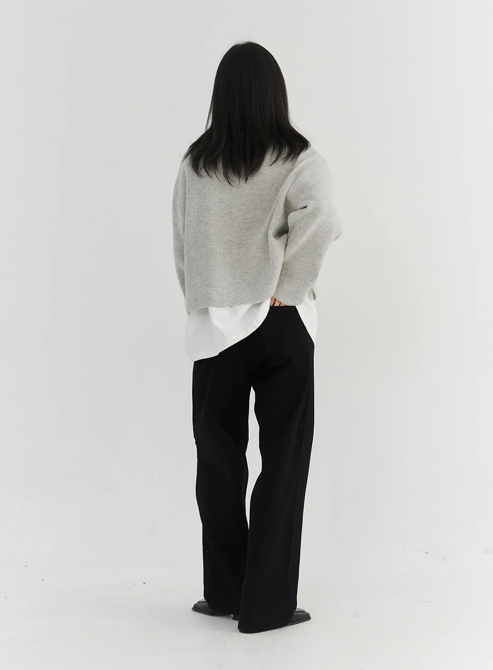 Basic Wide Leg Pants OO331 - Image 6