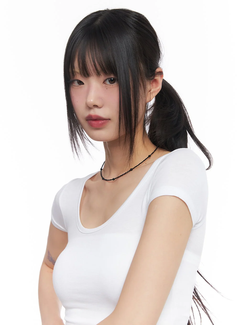 Beaded Choker Necklace CY512 - Image 3
