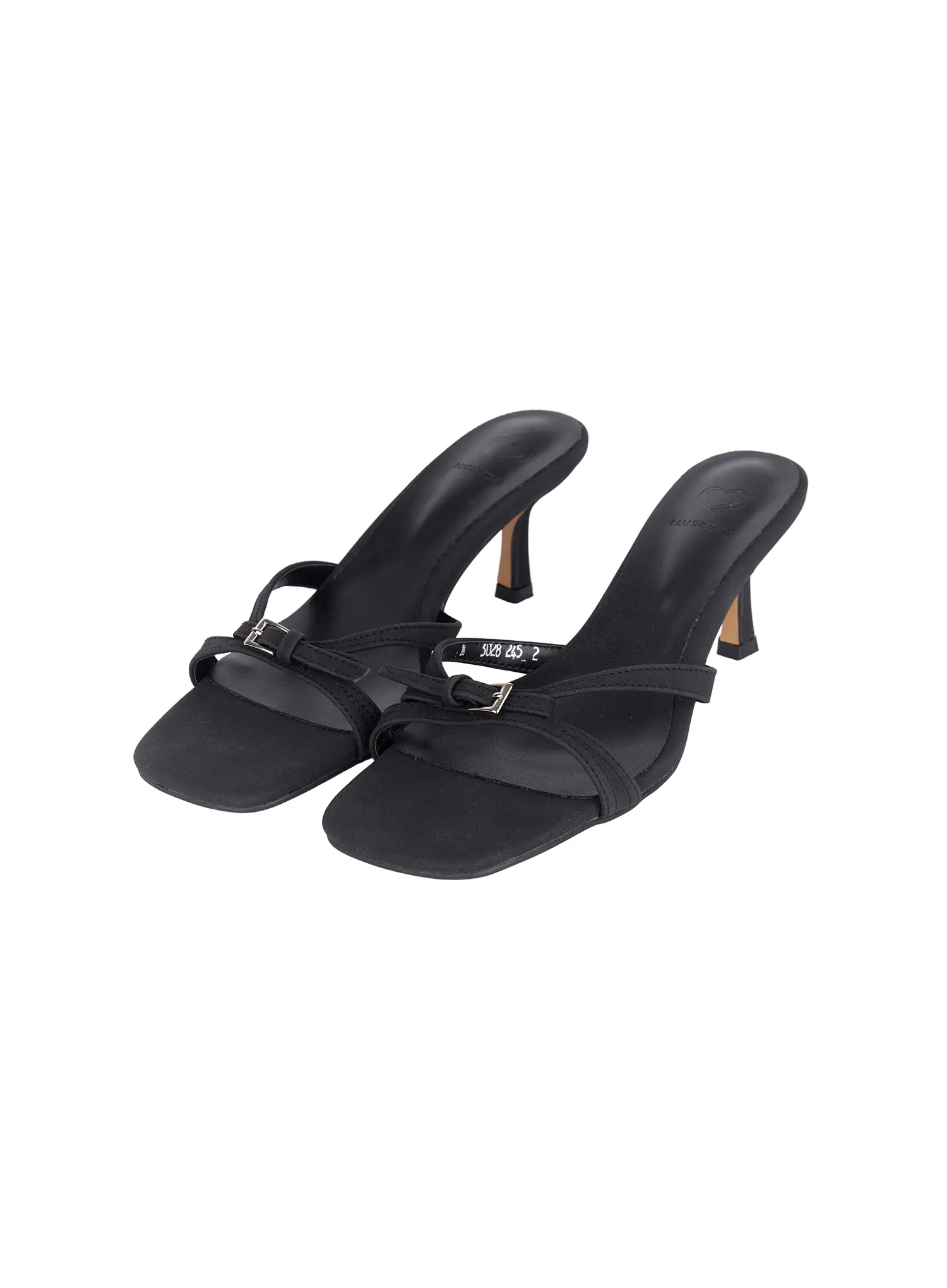 Belted Square Toe Heels CF510 - Image 12