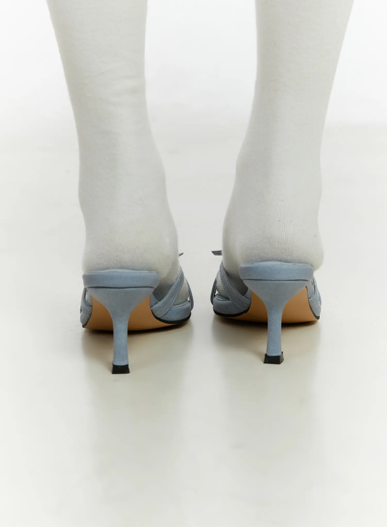 Belted Square Toe Heels CF510 - Image 6