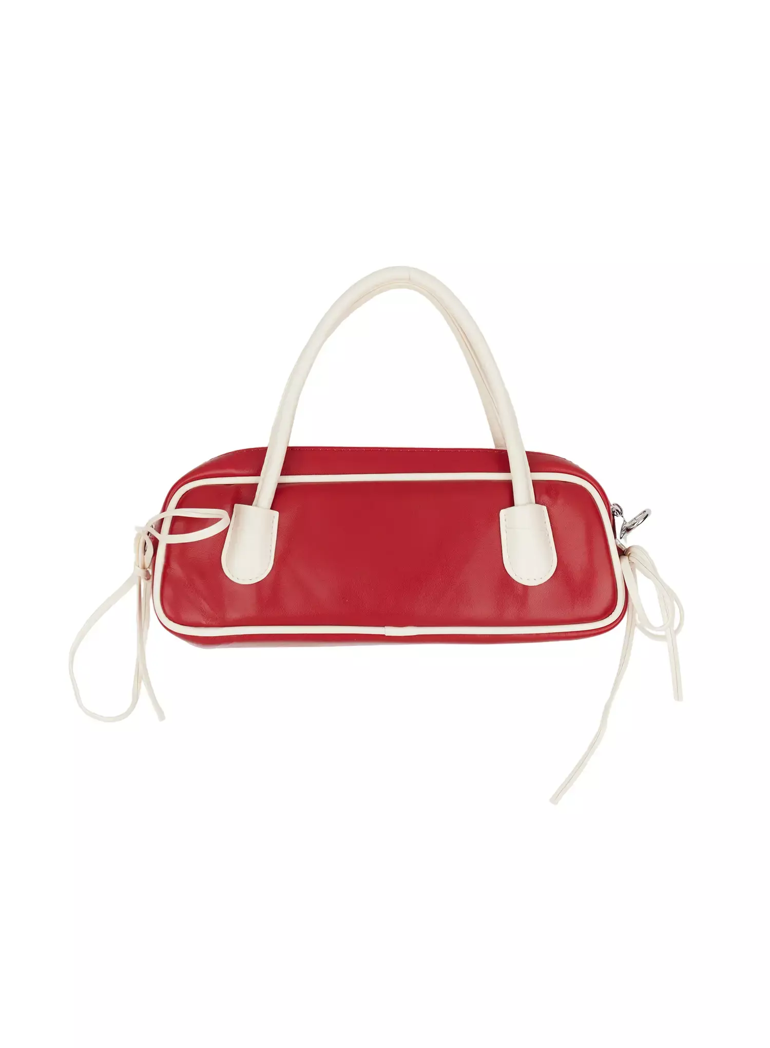 Bicolor Contrast Square Tote Bag IM530 - Image 9