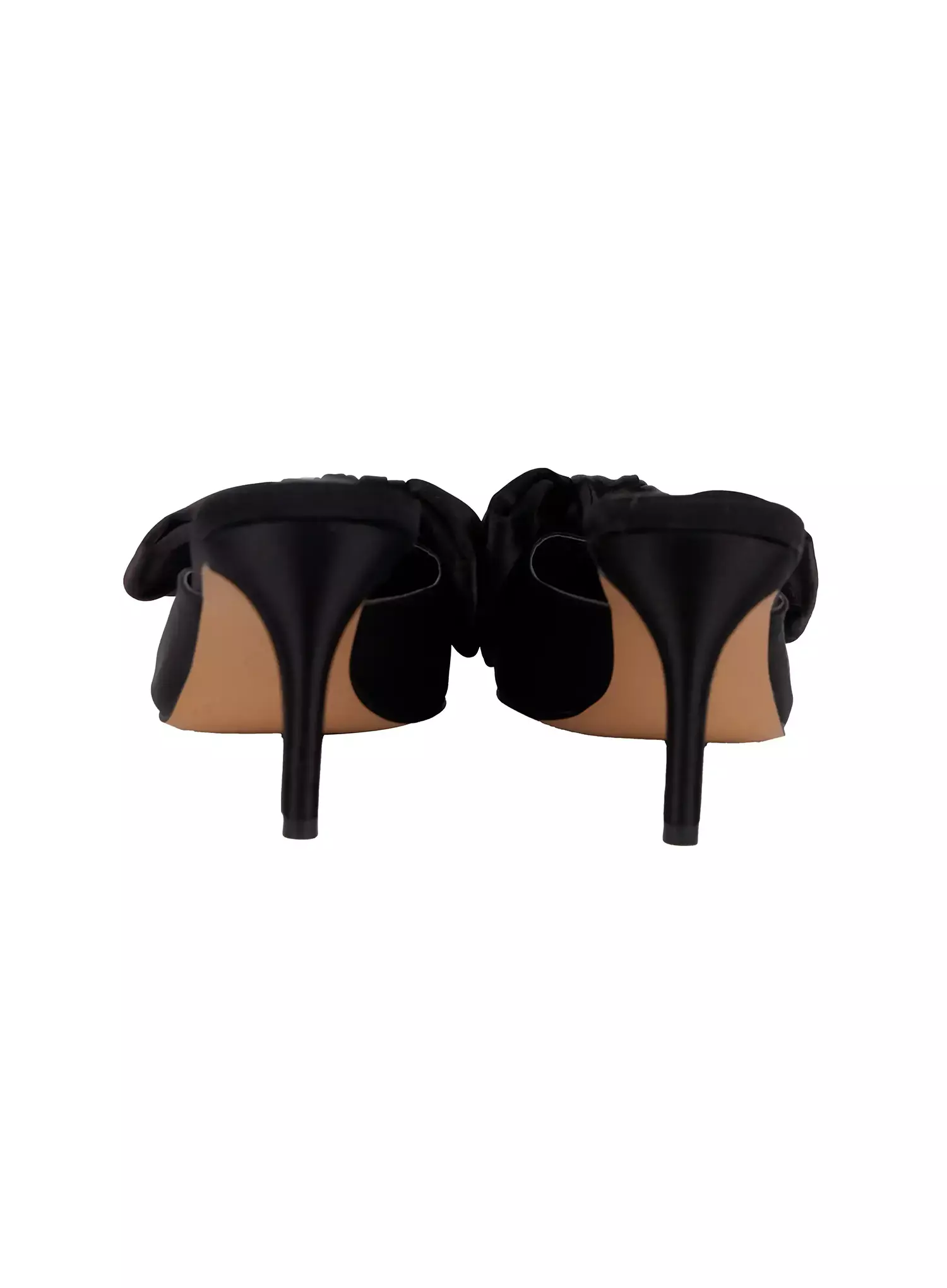Big Bow Mule Stiletto Pumps IM506 - Image 17