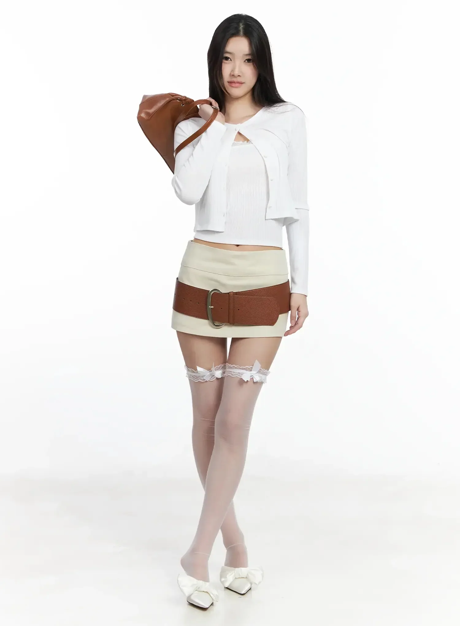 Big Bow Mule Stiletto Pumps IM506 - Image 2