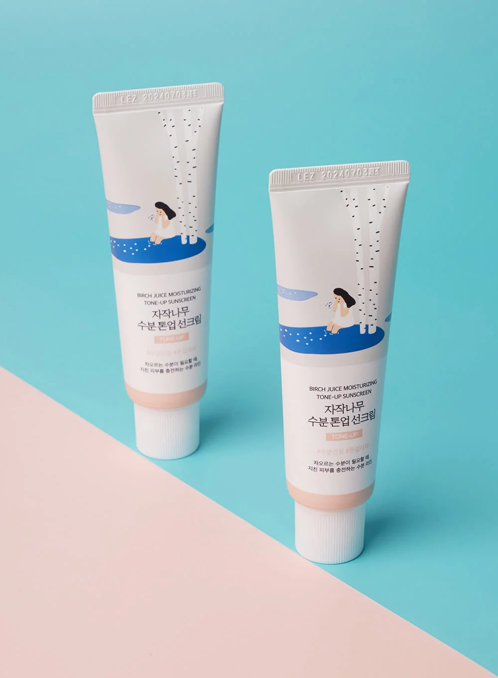 Birch Juice Moisturizing Tone Up Sun Cream SPF 50+, PA++++ (50ml) - Image 3