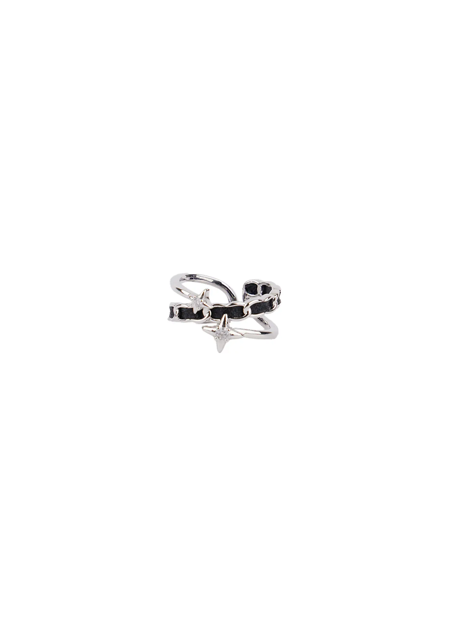 Black Twisted Ring CF525 - Image 6