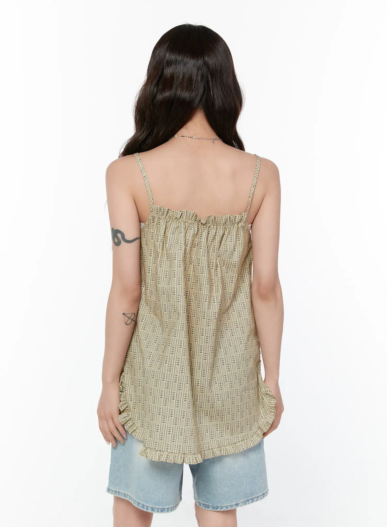 Bohemian Ruffle Sleeveless Top CY515 - Image 10