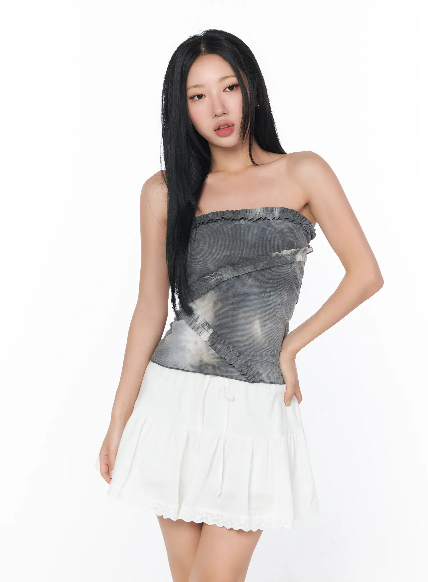 Boho Chic Strapless Top CY512 - Image 2