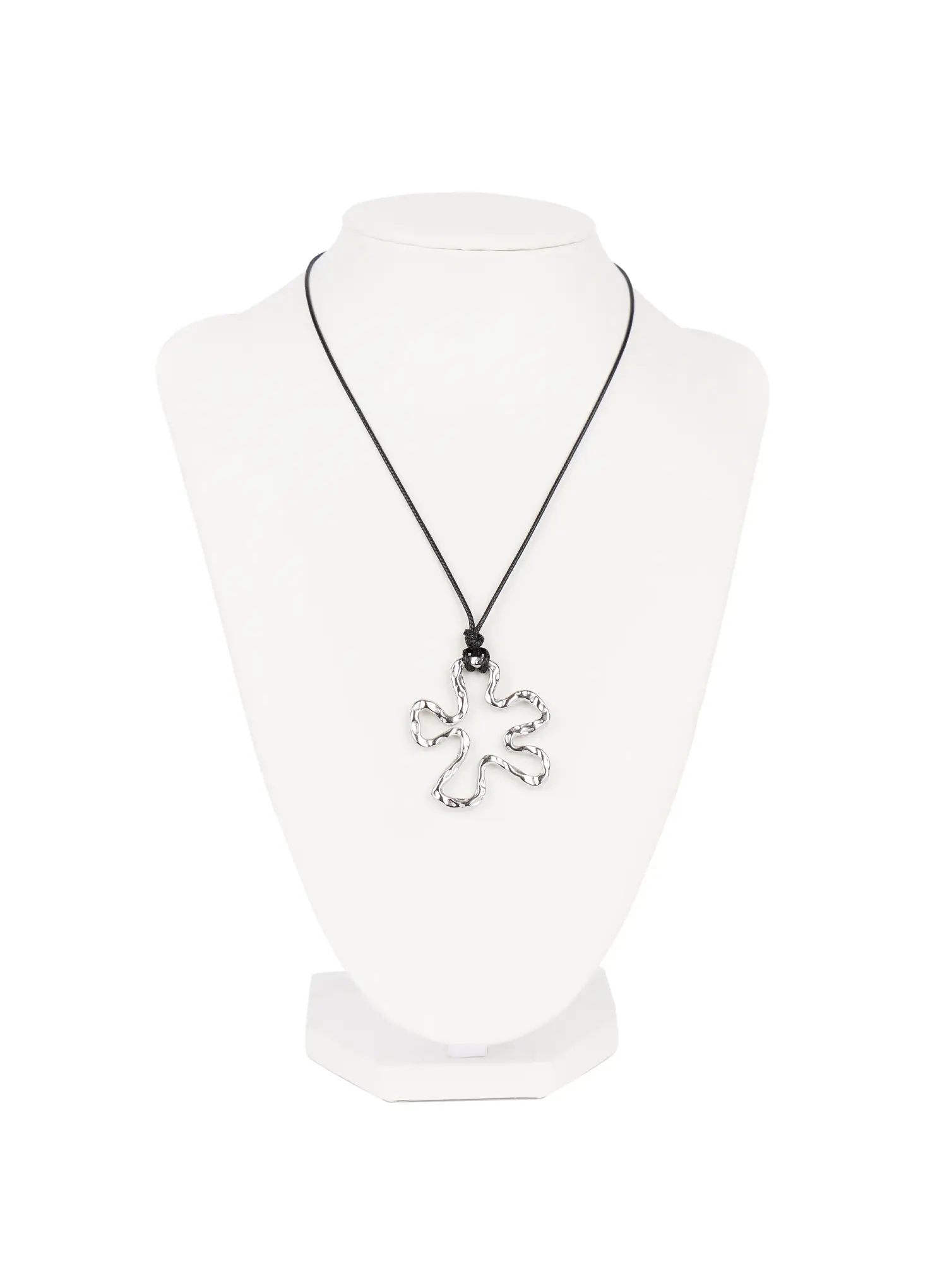 Bold Floral Pendant Necklace ID524 - Image 4
