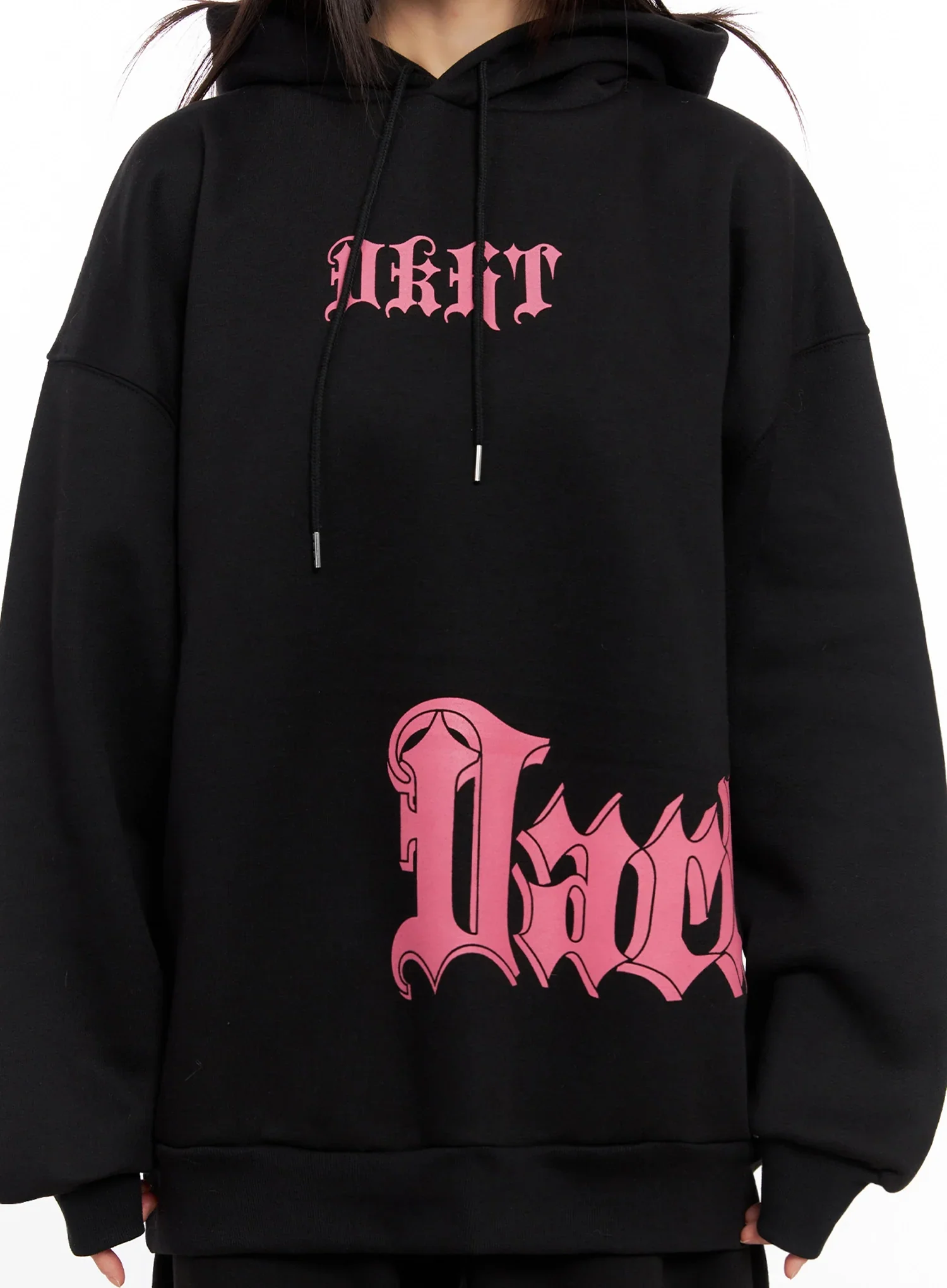 Bold Graphic Oversized Hoodie IN503 - Image 3