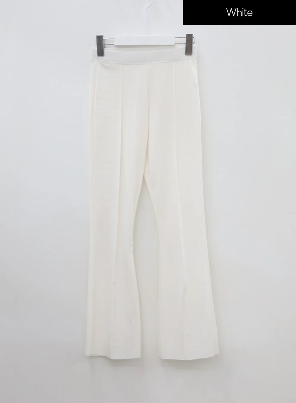Boot-Cut Slit Banded Pants IU5 - Image 13