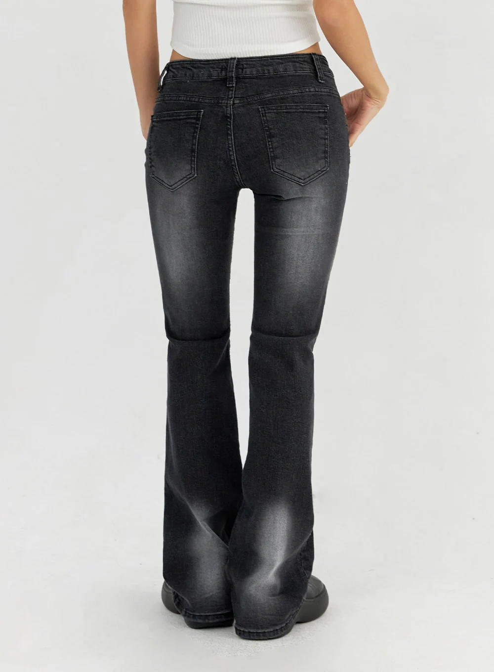 Bootcut Washed Jeans CO325 - Image 6