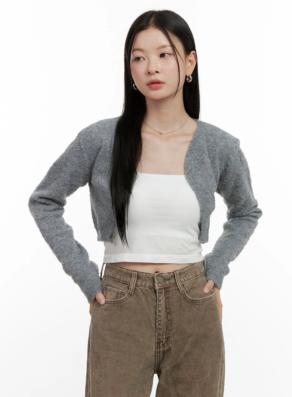 Boucle Bolero Cardigan ON408 - Image 10