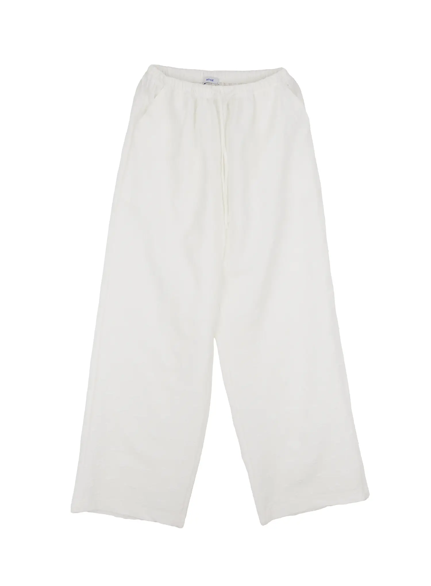 Bow Embossed Wide Pants IF525 - Image 13