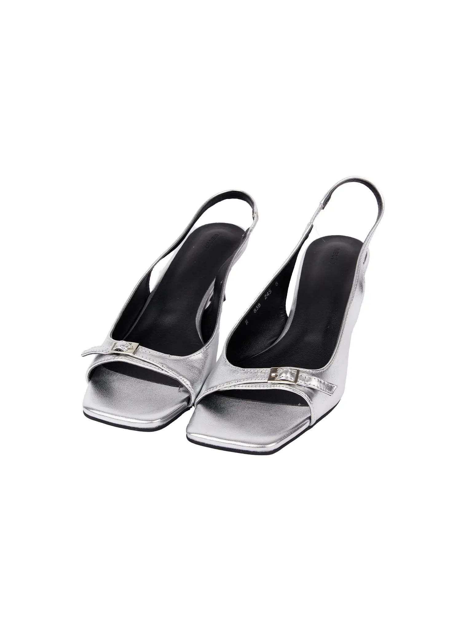 Buckle Strap Kitten Heels Sandals CA507 - Image 12
