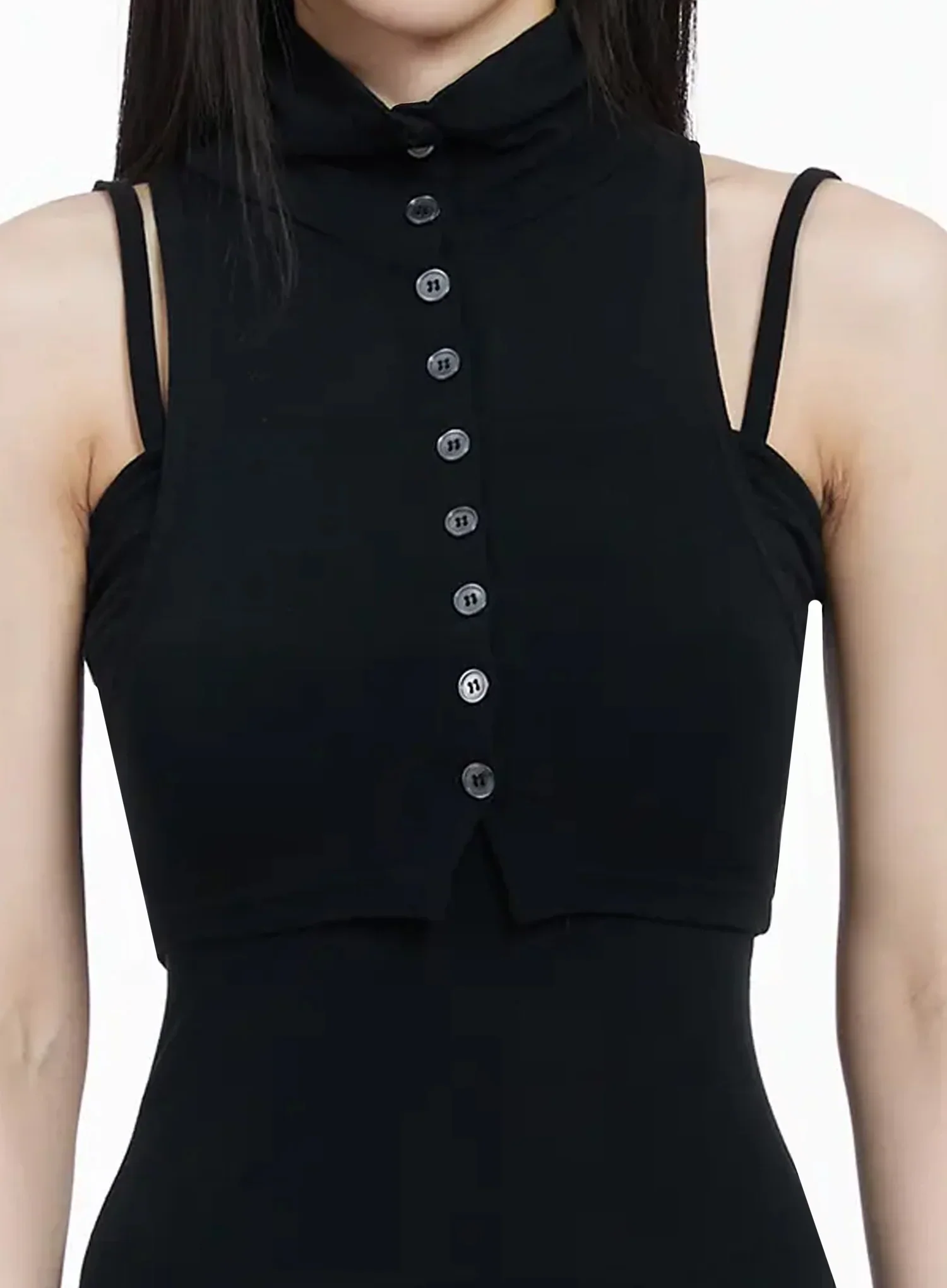 Button-Up Tank and Cardigan Duo IY511 - Image 5