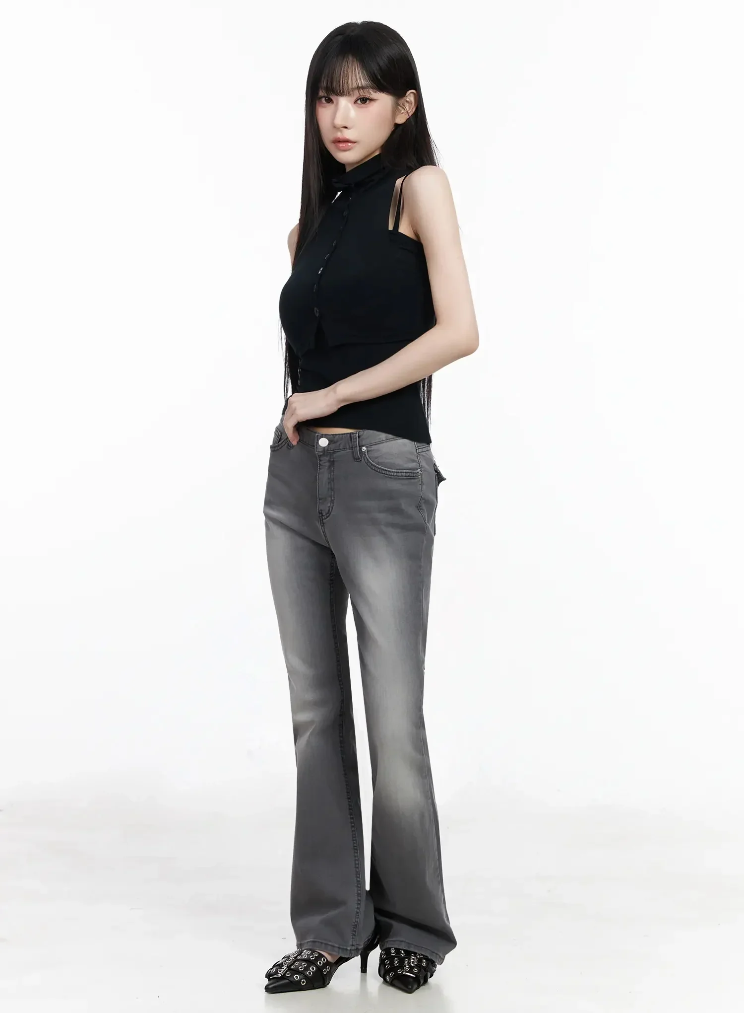 Button-Up Tank and Cardigan Duo IY511 - Image 7