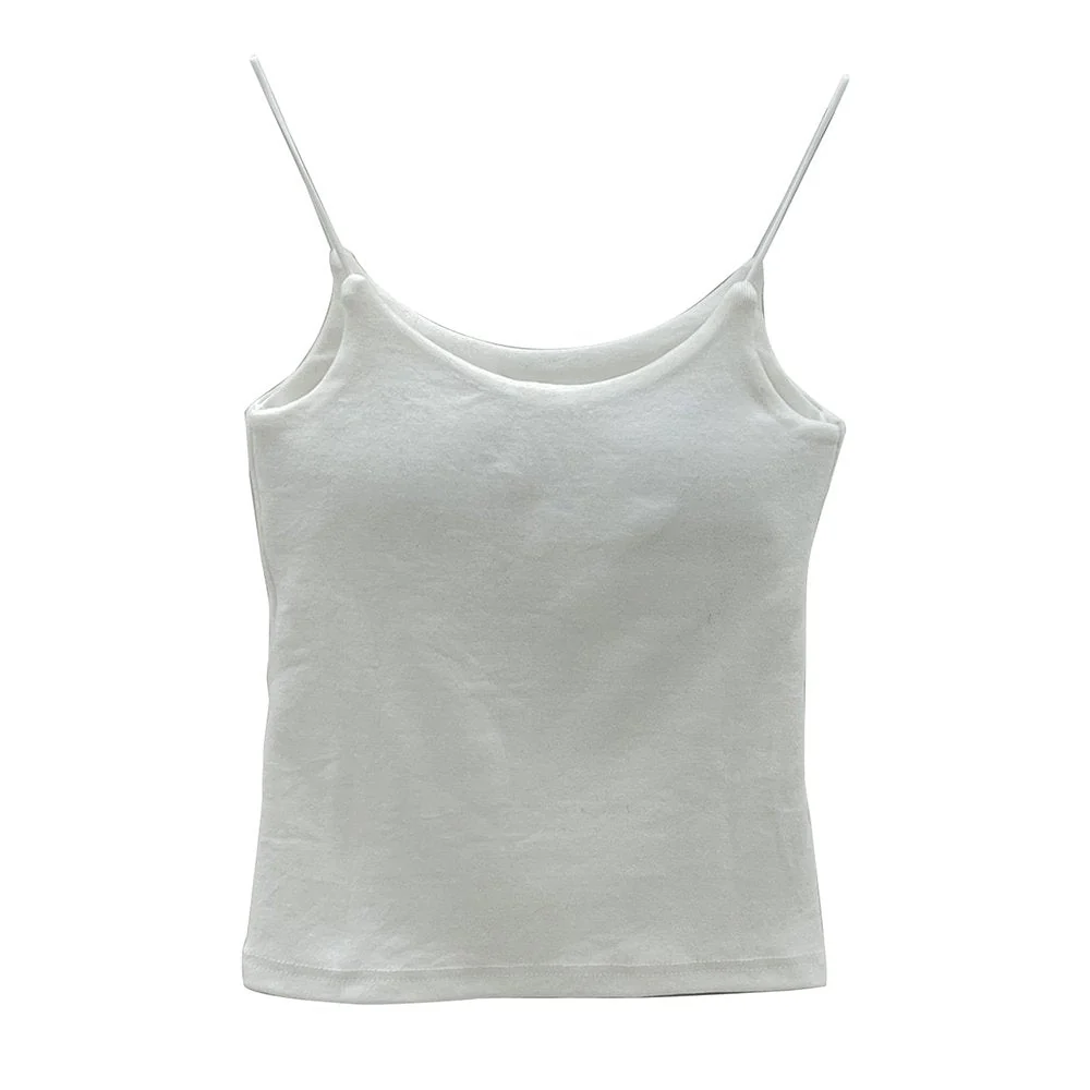 Cami with Padded Bra Attached K0302 - Image 6