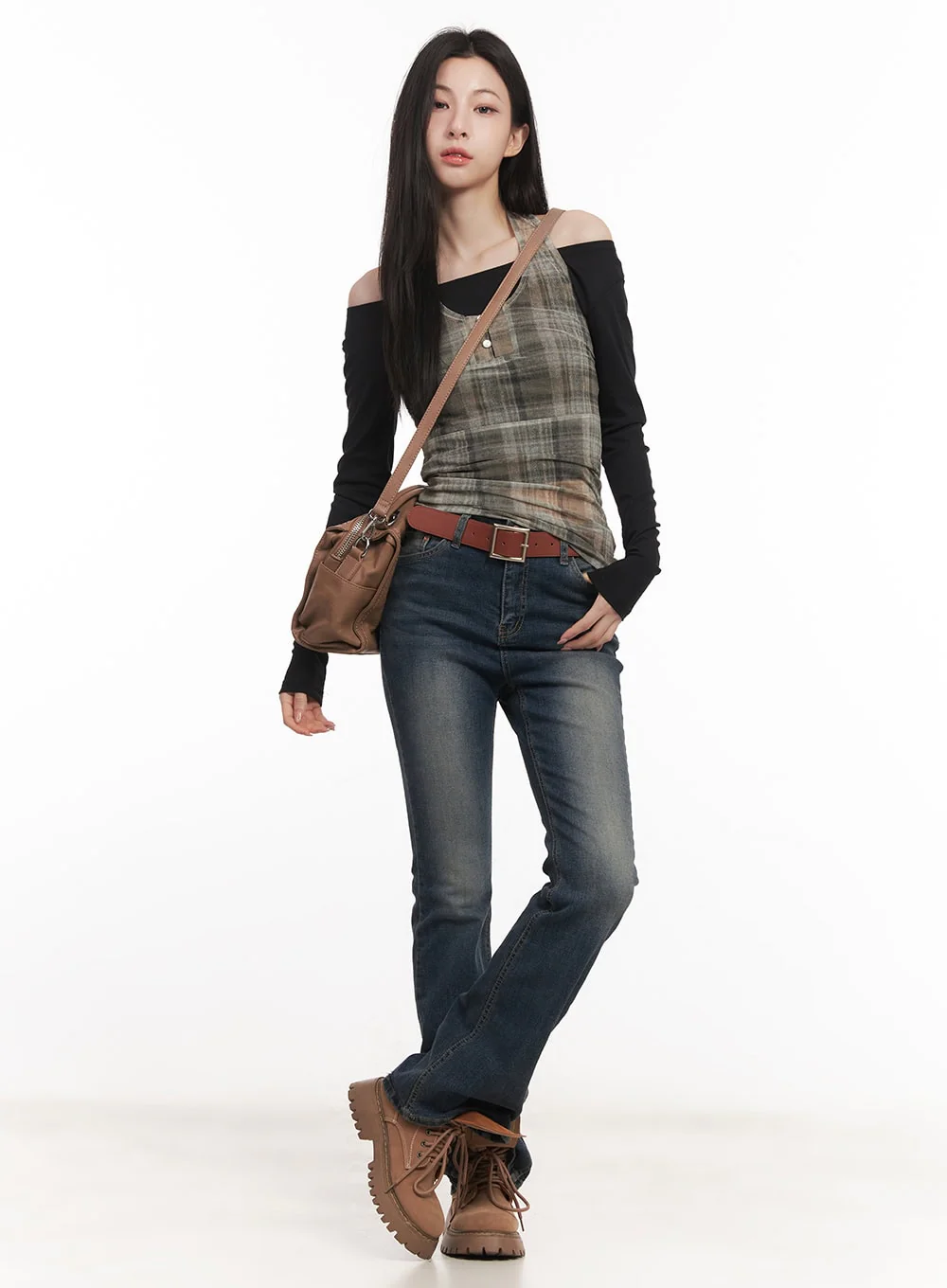 Camilla Washed Bootcut Jeans CM517 - Image 5