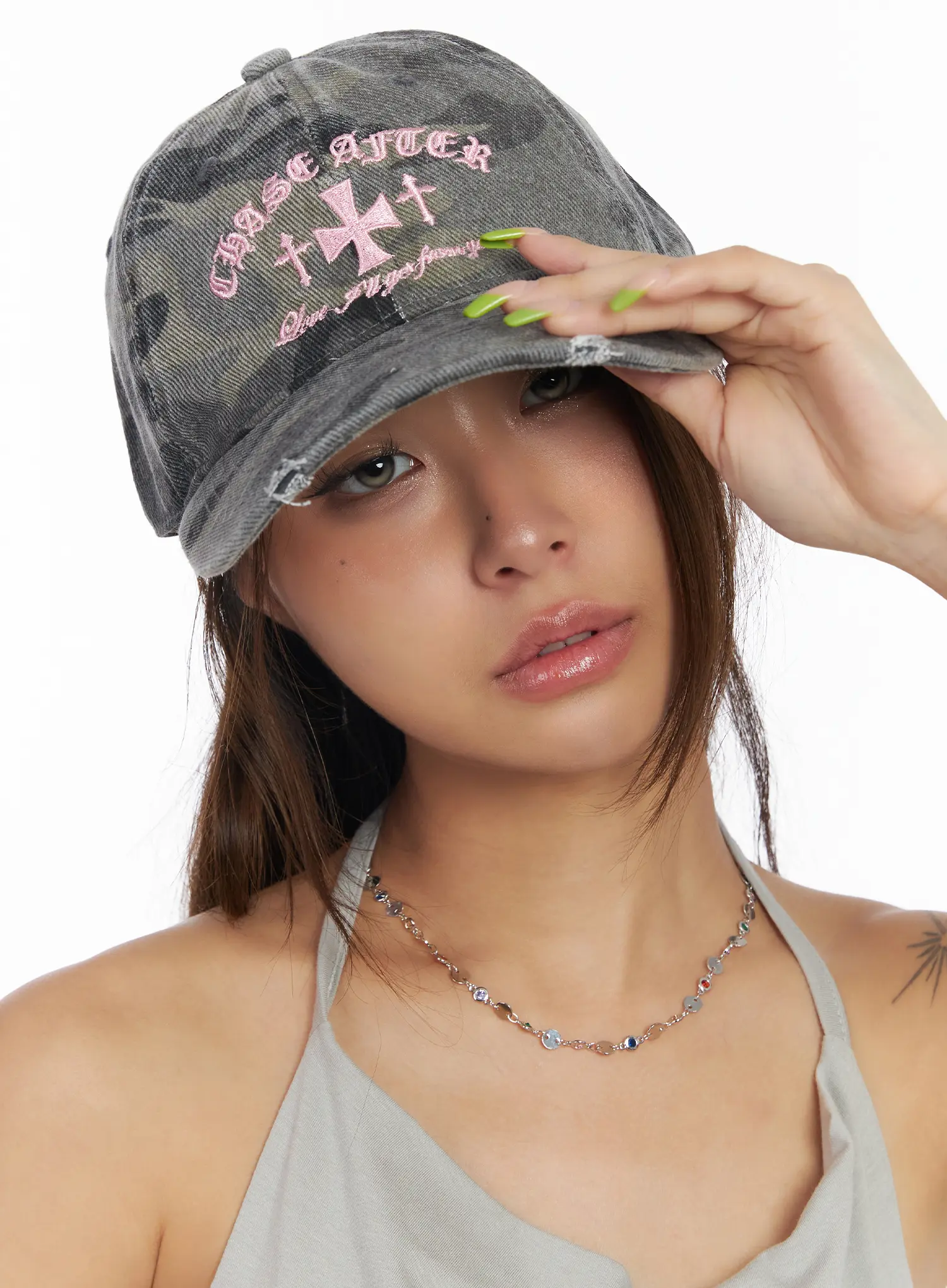 Camo Graphic Baseball Cap CM525