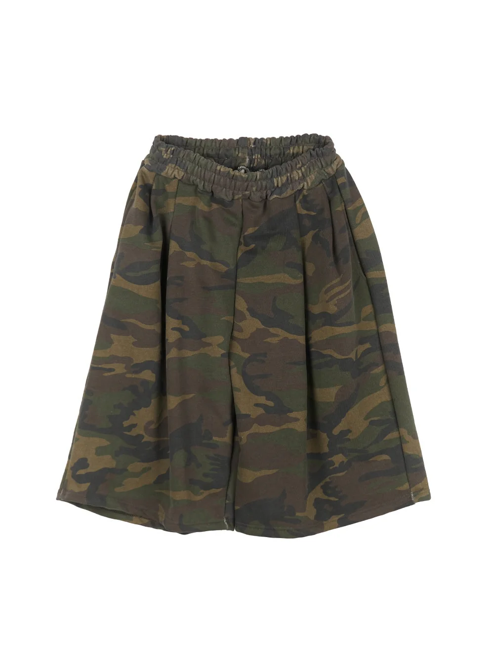 Camo Pintuck Oversize Sweatshorts IY529 - Image 14