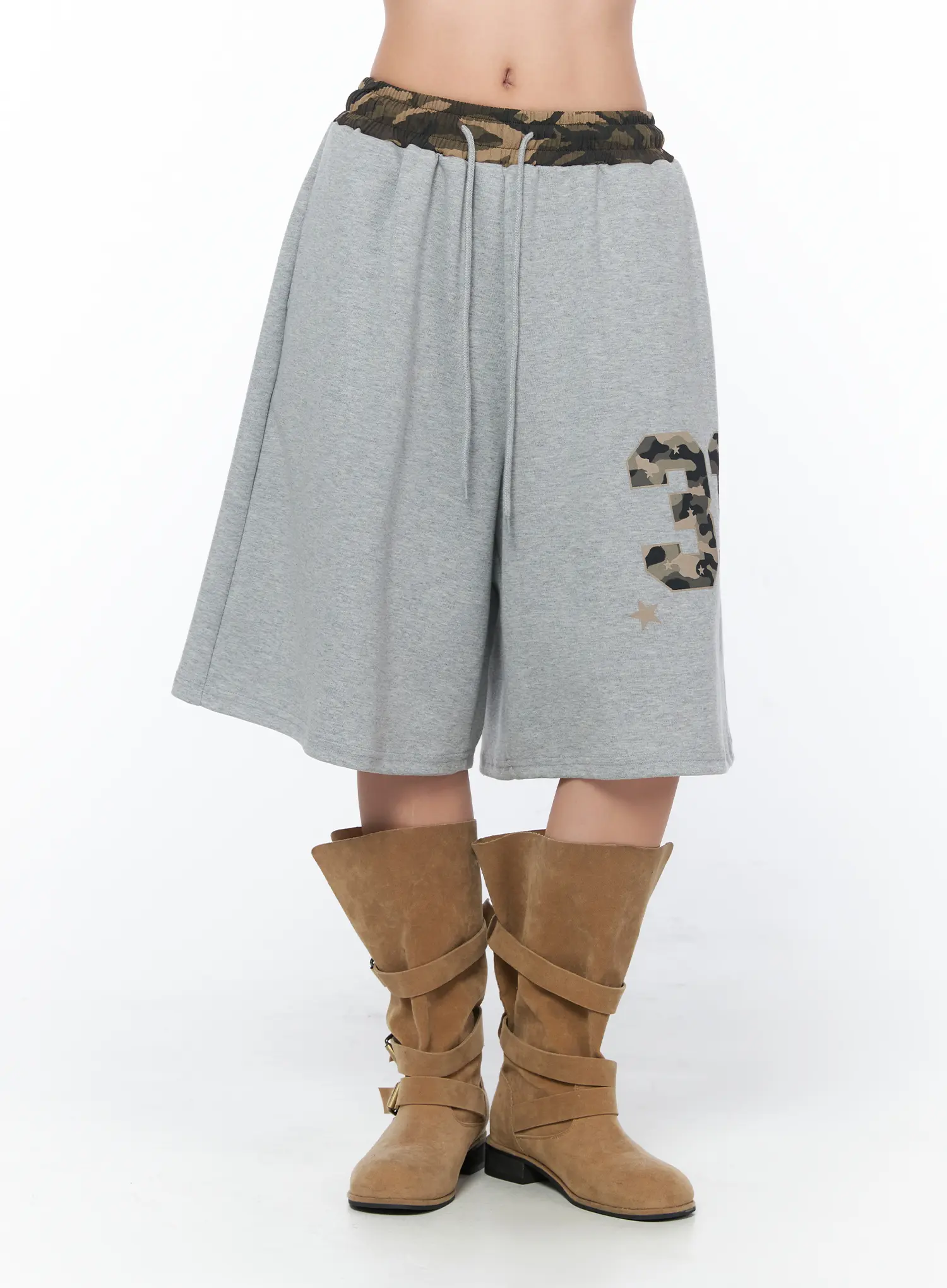 Camo Print Bermuda Shorts CY513 - Image 11