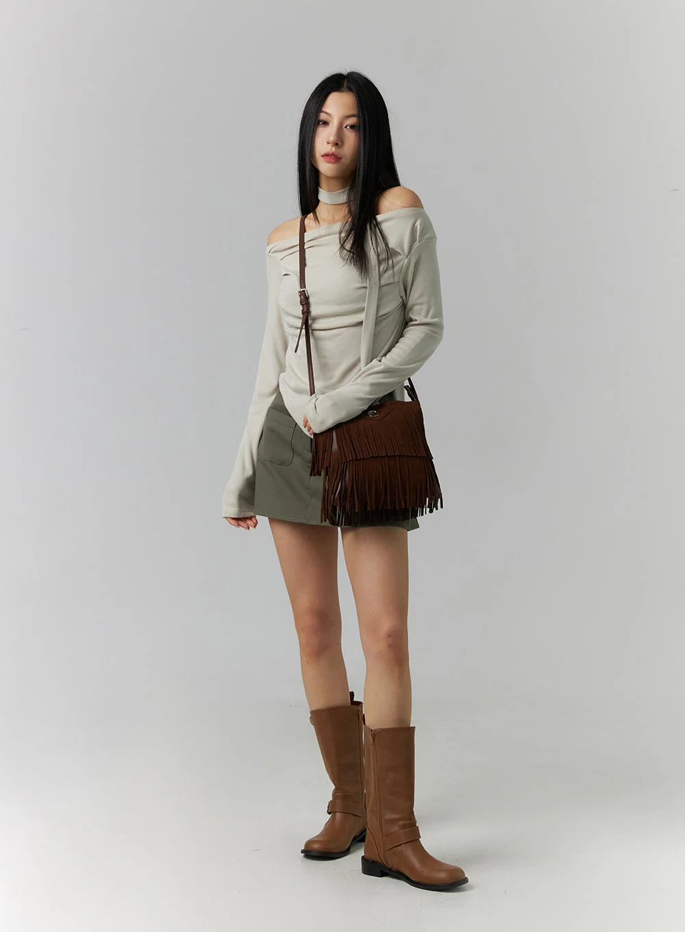 Cargo Mini Skirt ID305 - Image 8