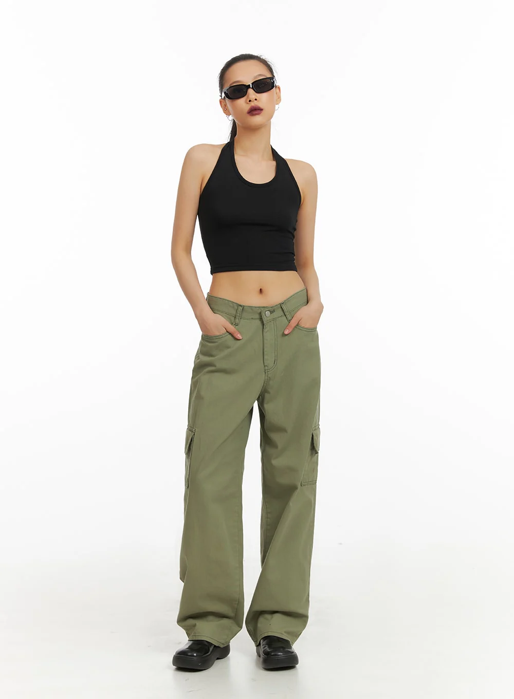 Cargo Straight Leg Pants IA417 - Image 3