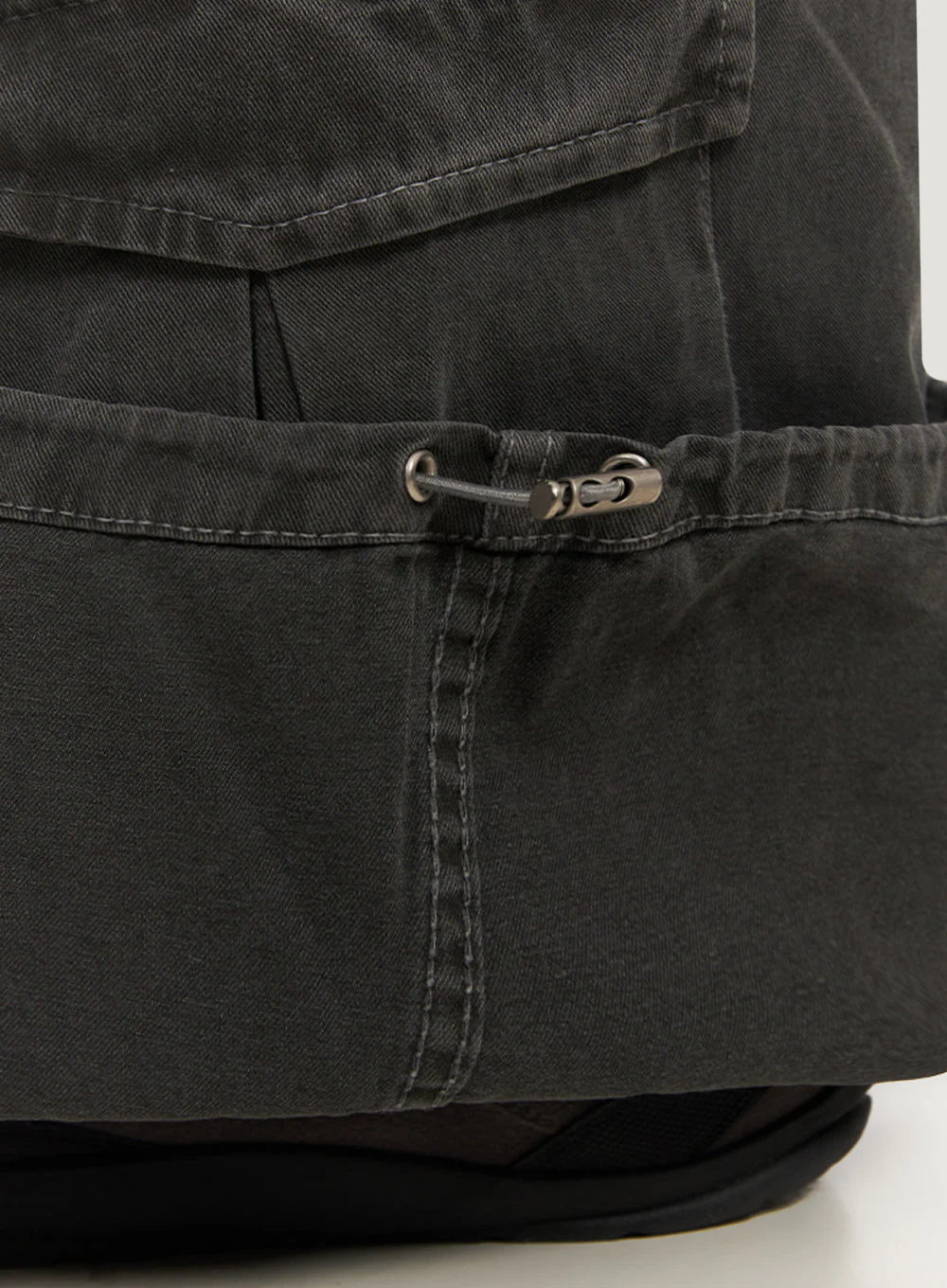 Cargo Washed Wide-Leg Sweatpants IY502 - Image 13