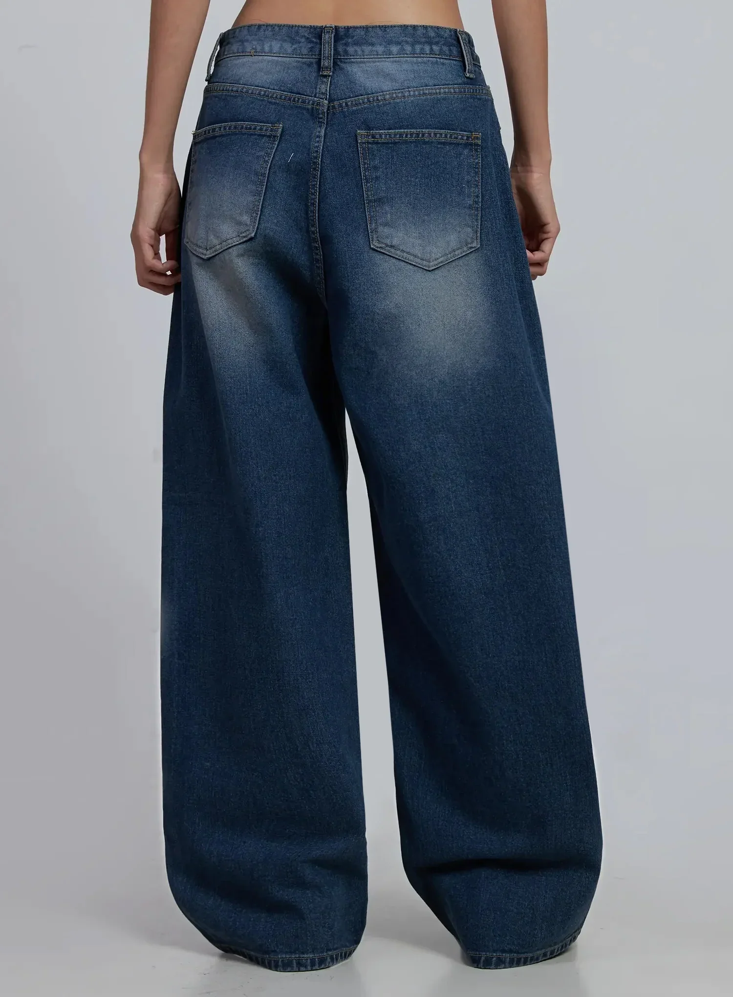 Carter Wide Leg Balloon Jeans IM520 - Image 12