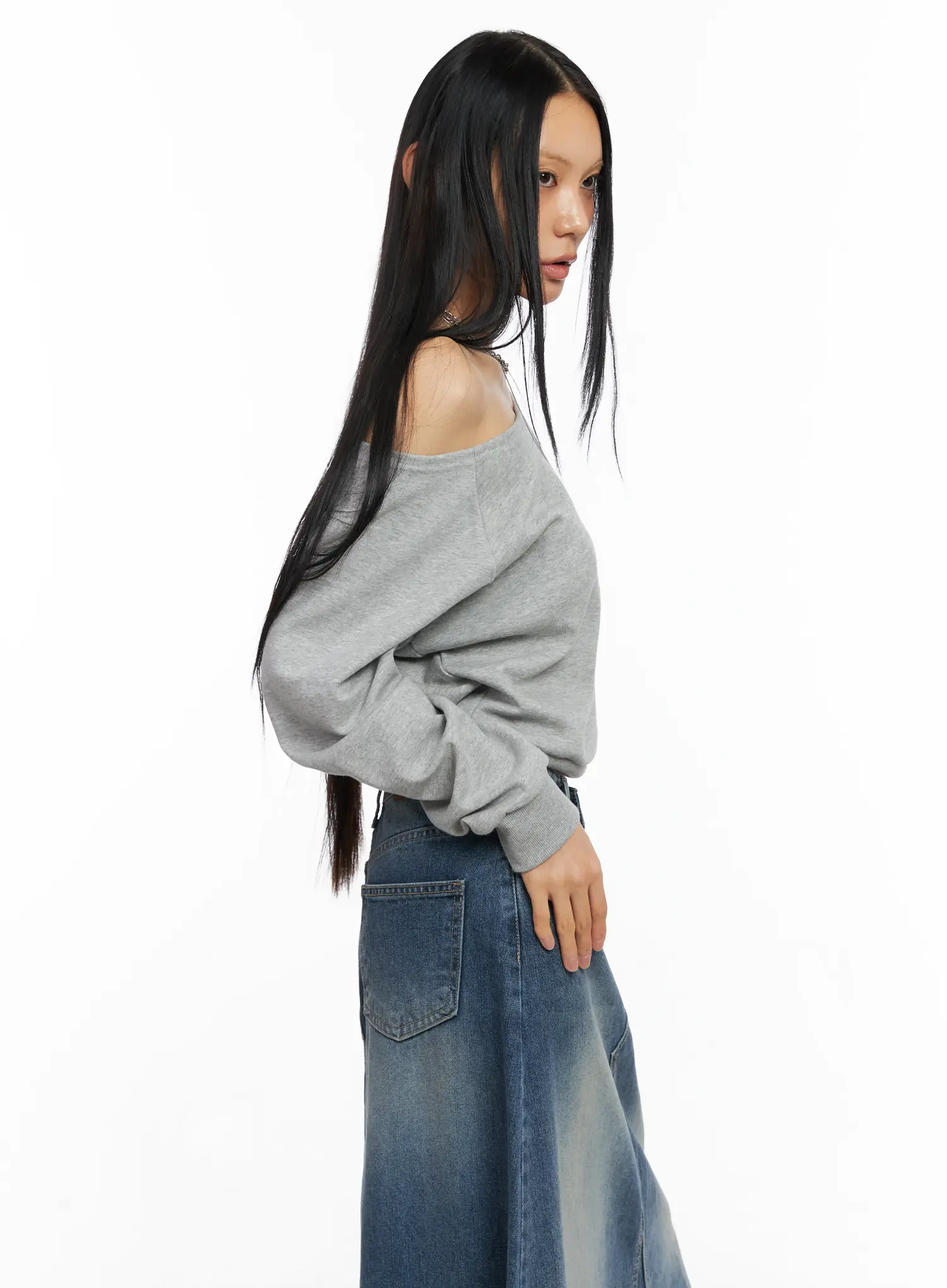 Casual Boat Neck Sweatshirt CO529 - Image 4
