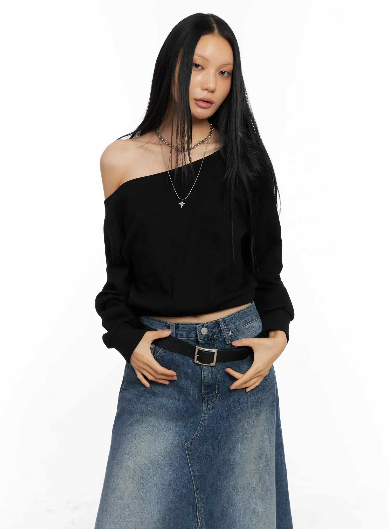 Casual Boat Neck Sweatshirt CO529 - Image 7