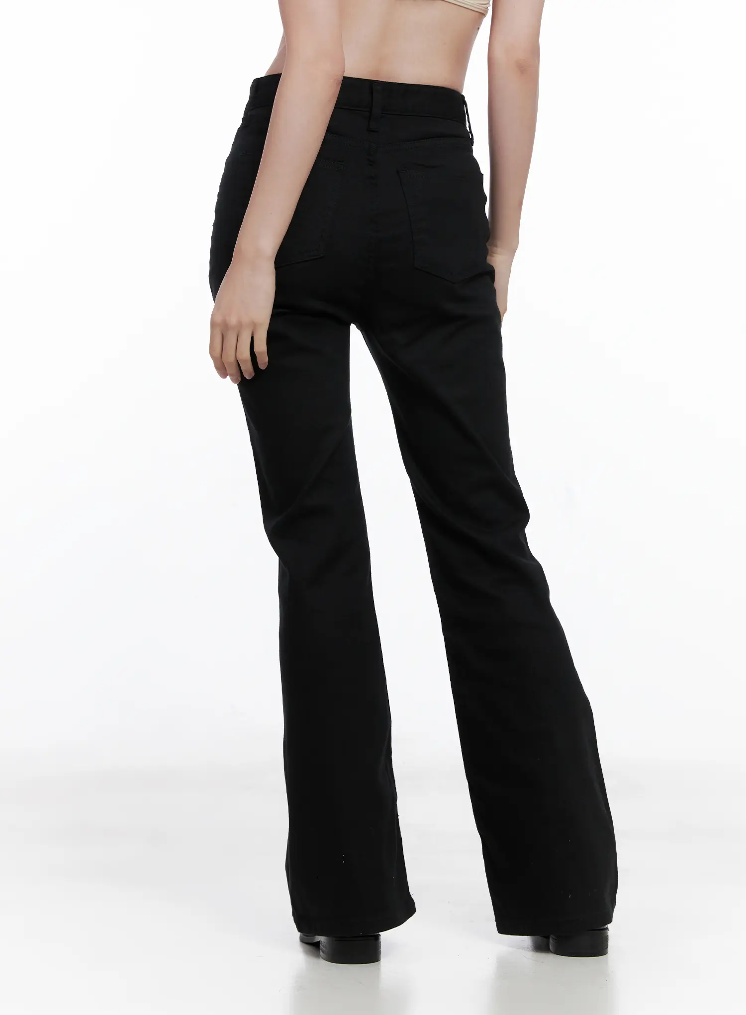 Casual Flare Cotton Pants CG521 - Image 6
