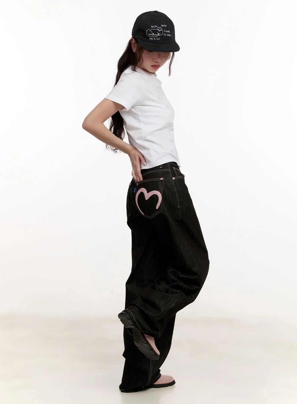 Casual Graphic Crop Tee CM510 - Image 7