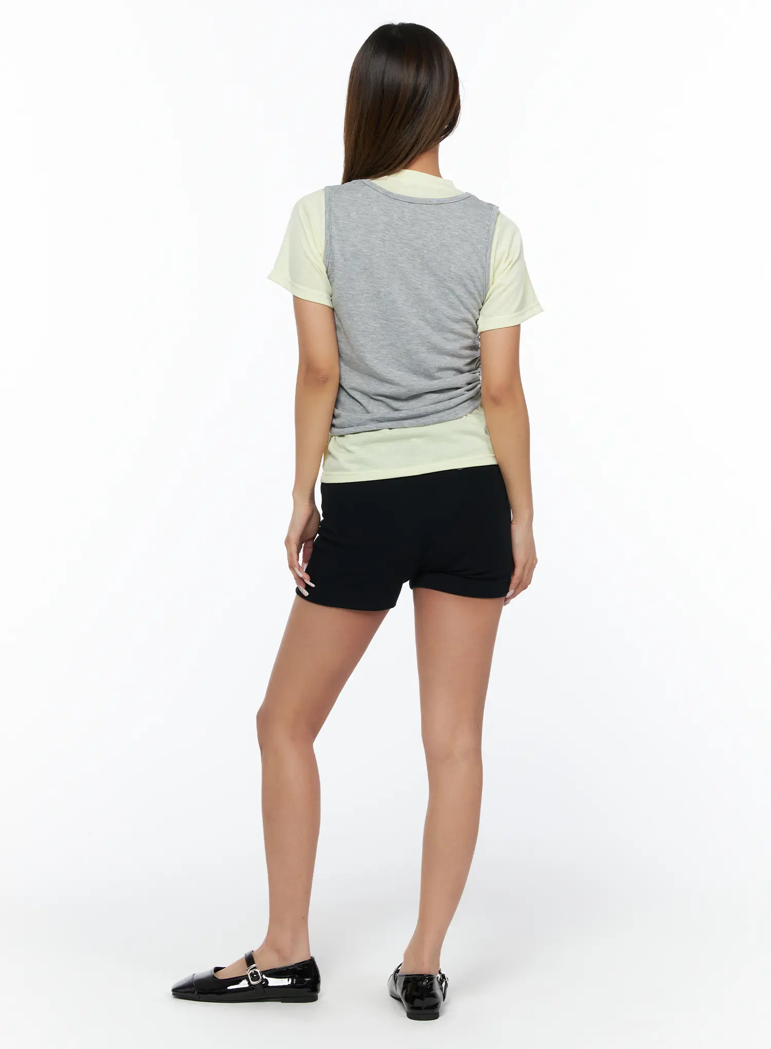 Casual Layered Set With Sleeveless Top CA517 - Image 5