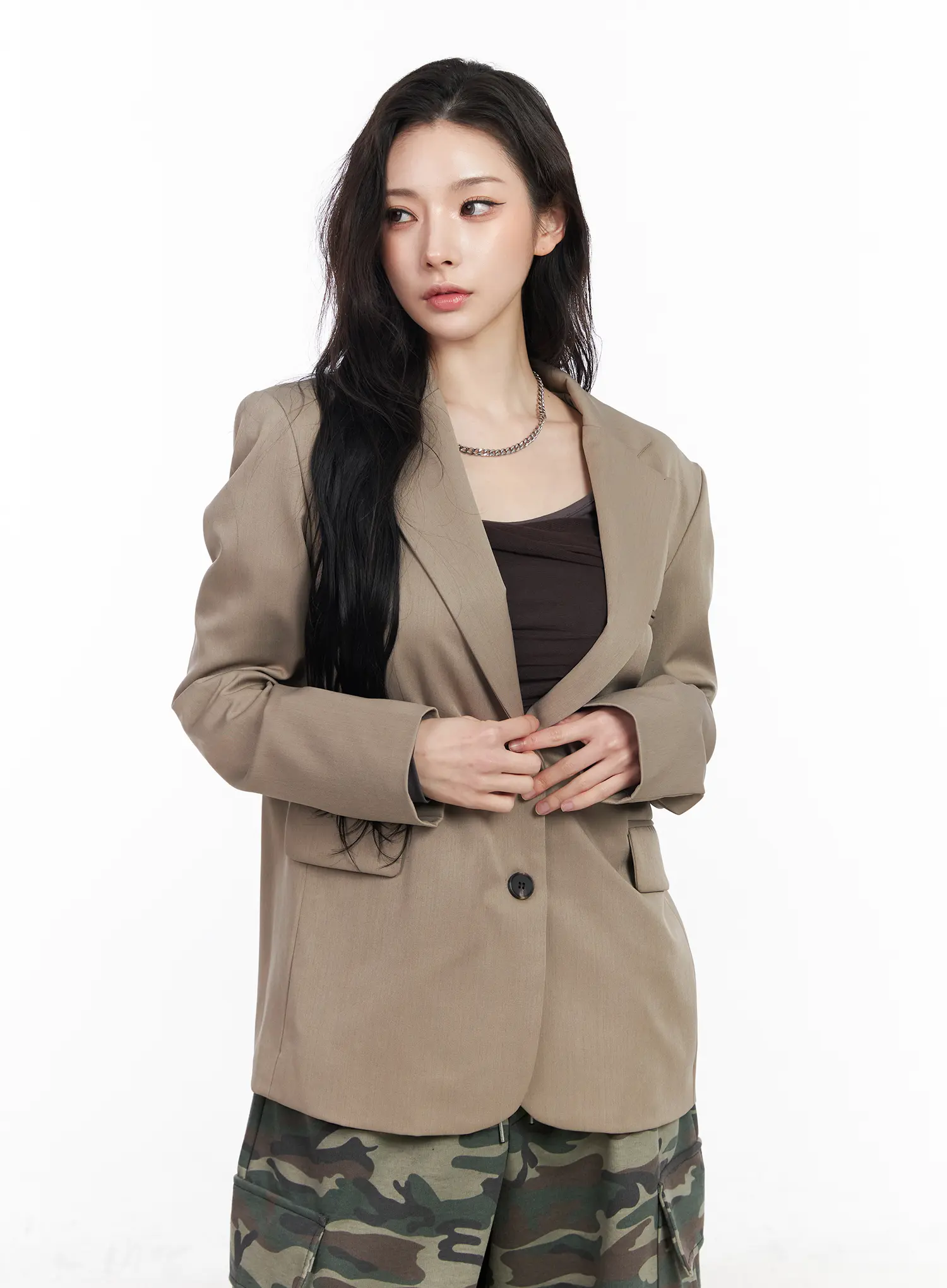 Casual Oversized Blazer CM518 - Image 11